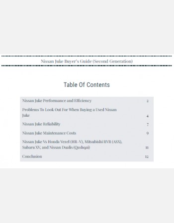 nissan juke buyers guide (2019-)